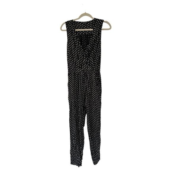 Lucky Brand Pants - Lucky brand black & white jumpsuit size small